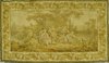 B1063 - Gorgeous Vintage French Tapestry Wall Hanging, 18th C Petit Trianon Jardin Scene