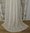 B1412 - Divinely Pretty Antique French Fine Muslin, Cornely Lace Curtain / Drape, 19th C