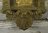 B1429 - Superb Antique French Architectural Altar, Gilded Jesus On Cross With Cherubs