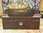 B1451 - Superb Antique French Leather Jewel / Trinket / Boudoir Box, Napoleon III, Circa 1860