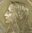 B1515 - Stunning Antique French Religious Benitier, Virgin Mary In Gilded Frame C1920