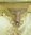 B1575 - Fabulous Antique French Water Gilded Empire Corner Display Plinth / Shelf 19th Century