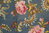 B1579 - Fantastic Set 6+1 Very Large Unused Samples Antique French Cotton Cretonne C1860