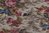 B1608 - Amazing Huge Panel Antique French Savonnerie Carpet, Timeworn Pink Roses, 19th Century