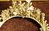 B1809 - Beautiful Antique French Wax Bud Marriage, Wedding, Bridal Couronne, Tiara, Crown