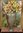 B1924 - Fabulous Antique French Art Nouveau Pewter Urn / Vase, Flowers & Leaves, Circa 1900