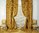 B1951 - Truly Spectacular Long Antique French Tapestry Chateau Curtain / Drape, Circa 1860