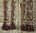 B1973 - SET 4 Vintage French Rope & Tassel Burgundy Chateau Curtain Tie / Hold Backs